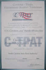 C-TPAT Certificate